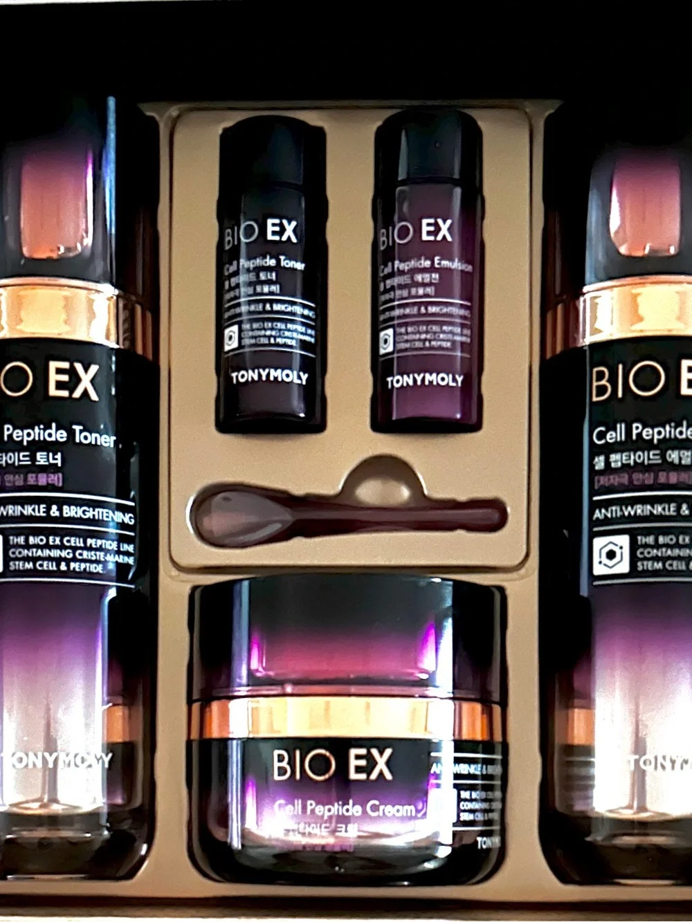 TONYMOLY BIO EX Cell Peptide Cream - Purple